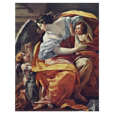 Allegory Of Wealth By Vouet Simon (Best Quality) Letterhead Template by Artcollection