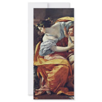 Allegory Of Wealth By Vouet Simon (Best Quality) Custom Rack Card