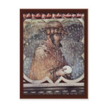 Allegory Of Winter Medallion Of The Bad Governmen Postcards
