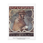 Allegory Of Winter Medallion Of The Bad Governmen Post Card