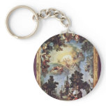 Allegory On The Creation Of Nymphenburg By Zimmerm keychains