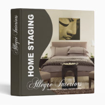 Allegré Curve Home Stager Interior Designer Binder
