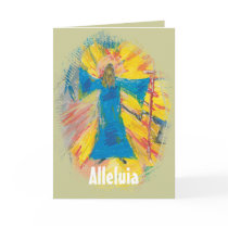 Alleluia Greeting Card