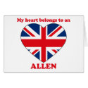 Allen cards