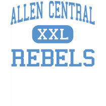 Allen Central - Rebels - High - Eastern Kentucky t-shirts