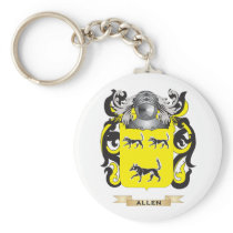 Allen-England Coat of Arms (Family Crest) Keychain