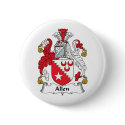 Allen Family Crest buttons