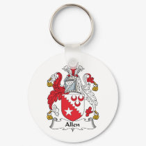 Allen Family Crest keychains