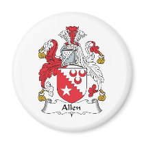 Allen Family Crest magnets