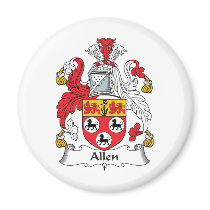Allen Family Crest magnets