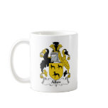 Allen Family Crest Mugs