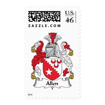 Allen Family Crest by coatsofarms