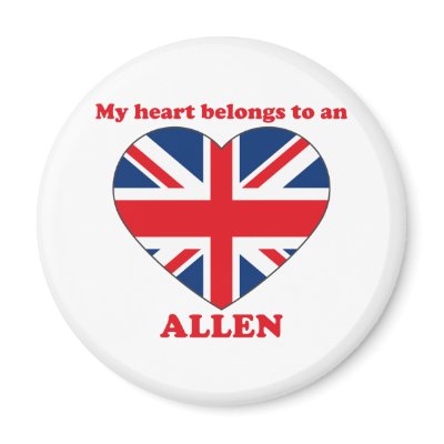 Allen Magnet by ValentinesDayTshirts