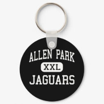 Allen Park - Jaguars - High - Allen Park Michigan keychains