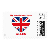 Allen postage