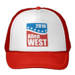 Allen West 2010 Trucker Hats