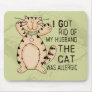Allergic Cat Mouse Mat