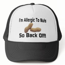 Allergic To Nuts hats