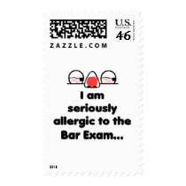 Allergic to the Bar Exam stamps