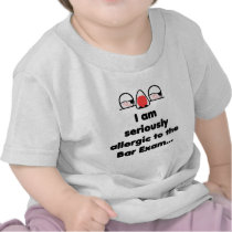Allergic to the Bar Exam t-shirts