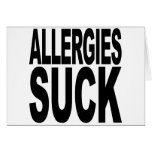 Allergies Suck cards