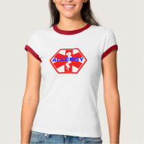 ALLERGY ID TAG t-shirts by Sofia_Youshi ALLERGY ID TAG t-shirts