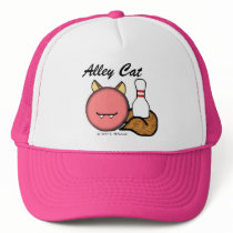Alley Cat Bowling Hat by Minx44 Alley Cat Bowling Hat