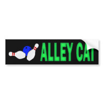 ALLEY CAT BUMPER STICKER
