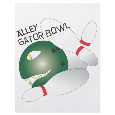 Alley Gator Bowl.ai Custom Flyer by 12jwalker