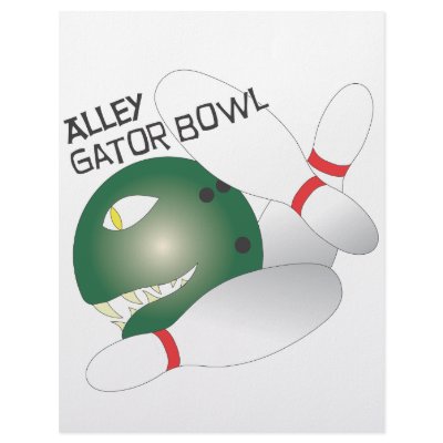 Alley Gator Bowl.ai Customized Letterhead by 12jwalker