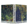 Alley In The Park By Vincent Van Gogh 3 Ring Binder