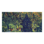 Alley In The Park By Vincent Van Gogh Personalized Photo Card