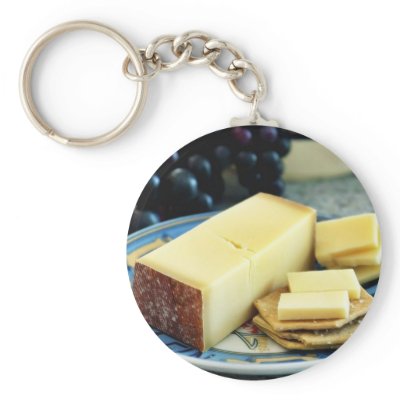 Allgauer Bergkase Cheese Key Chains by lifesphere