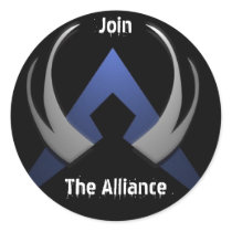 Alliance-logo, The Alliance, Join stickers by montagepublishing Alliance-logo, The Alliance, Join stickers