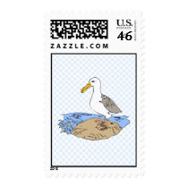 Allie Albatross Postage Stamps