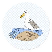 Allie Albatross Sticker