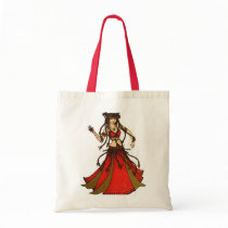 Alliecat Tribal belly Dancer Canvas Bag