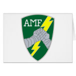 Allied Mobile Force Allied Command Europe Greeting Card