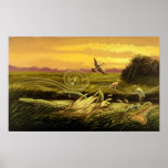 Alligator Alley Print