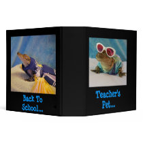 "Alligator" Back to school binder binders