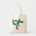 Alligator Ballerina Canvas Bags