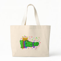 Alligator Beads Mardi Gras Bag