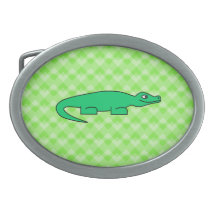 Alligator Belt Buckle