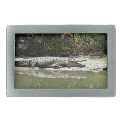 Alligator Belt Buckle