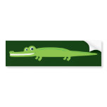 Alligator Bumper Sticker