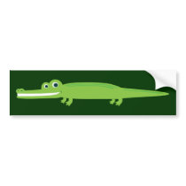 Alligator Bumper Sticker