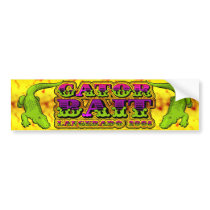 alligator bumper stickers by jiveafro alligator bumper stickers