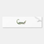 Alligator Crocodile Bumper Sticker