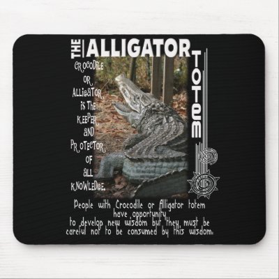 Alligator Totem