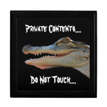 Alligator Do Not Touch Giftbox gift boxes
